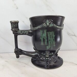 Disney Haunted Mansion Stein Mug‎ Goblet Black Green Authentic Original